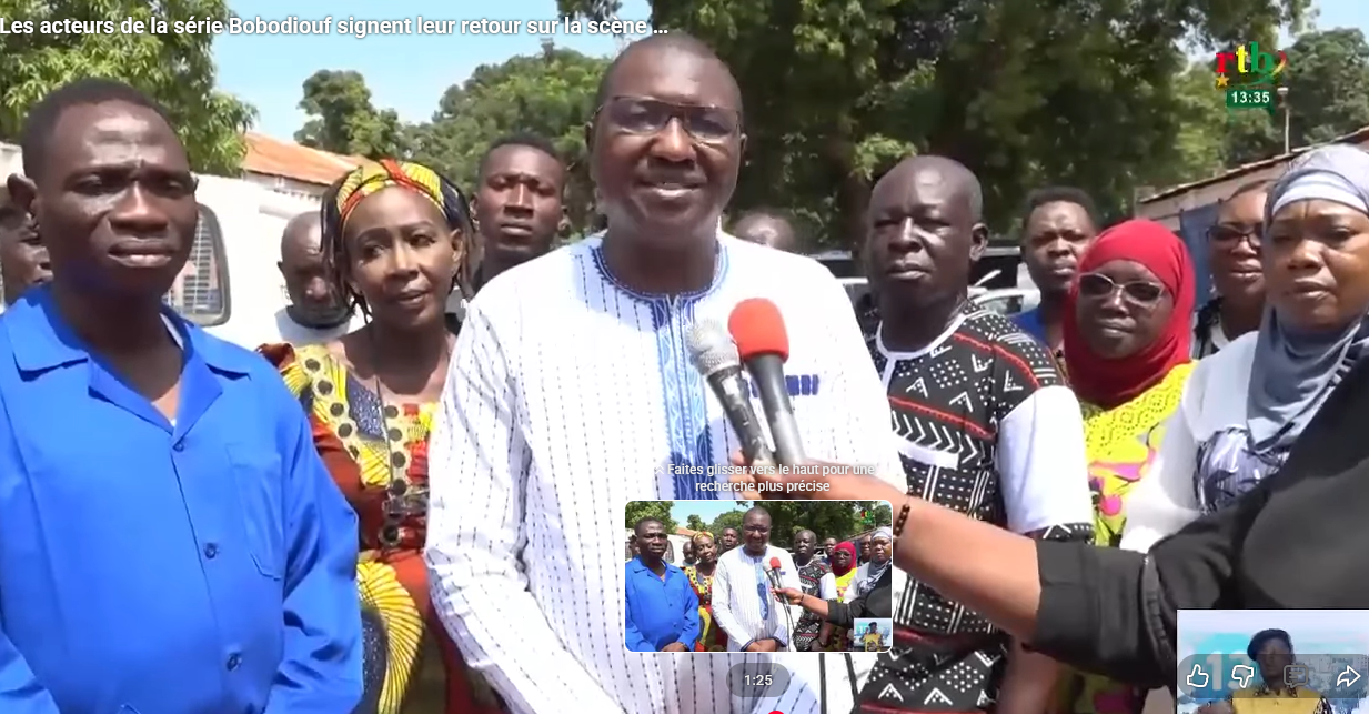 Affiche de Les acteurs de la série Bobodiouf signent leur retour sur la scène cinématographique